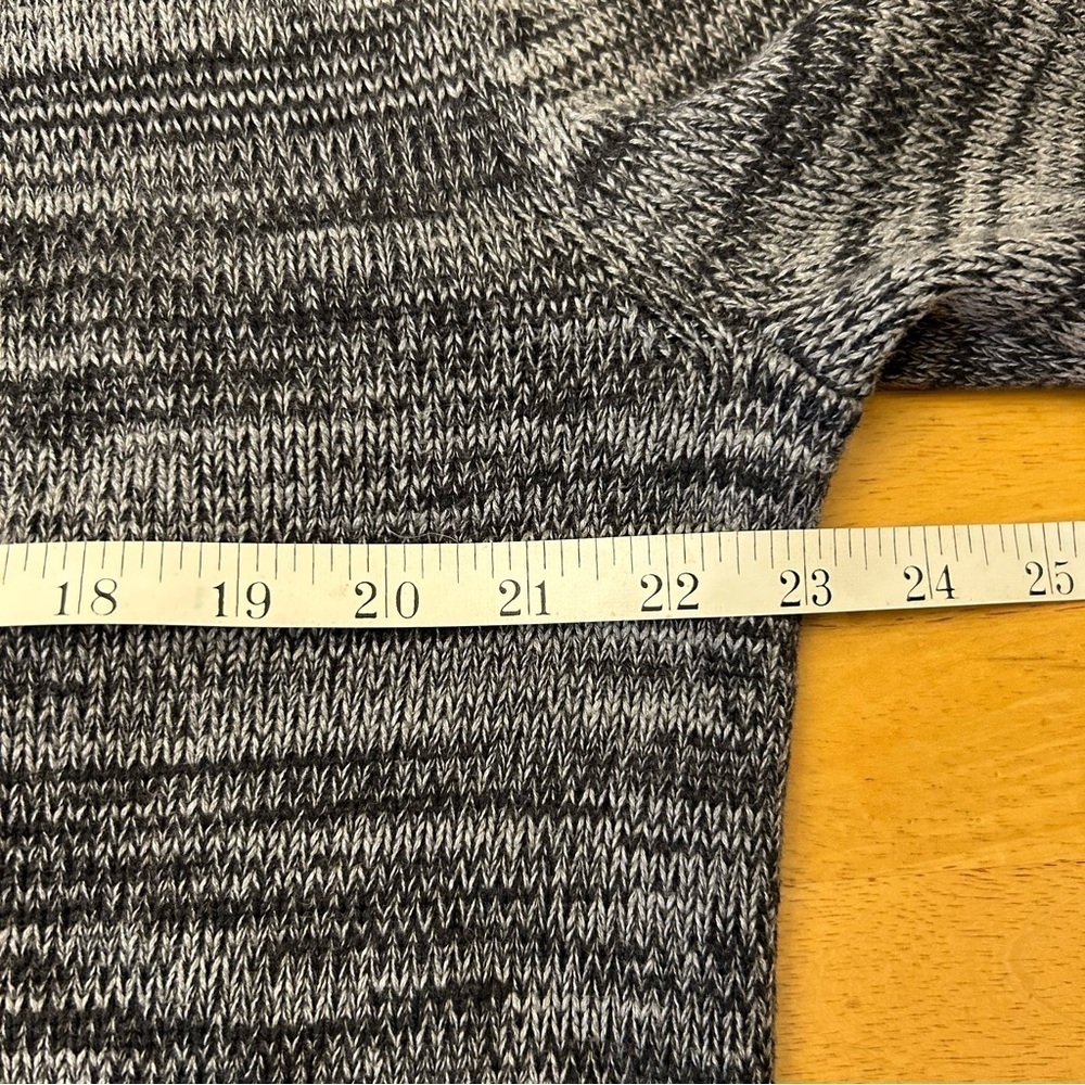 CONVERSE Shawl Neck Space Dyed Fisherman Sweater - Picture 9 of 11